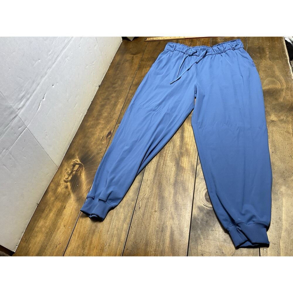 Lululemon Stretch High Rise Jogger Luxtreme Classic Fit Size 10 Blue